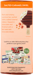 DAIYA: Salted Caramel Swirl Frozen Dessert Bar 3-2.6 oz, 7.8 oz