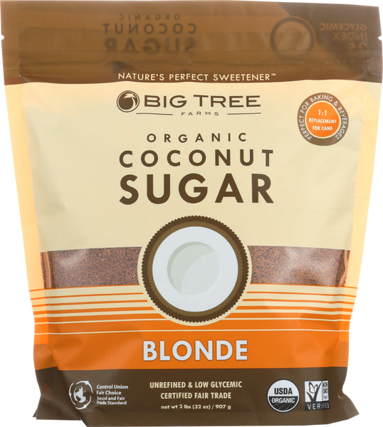 BIG TREE FARMS: Organic Coconut Sugar Blonde, 32 oz