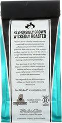 WICKED JOE COFFEE: Organic Whole Bean Coffee Dark Roast Wicked Italian, 12 oz