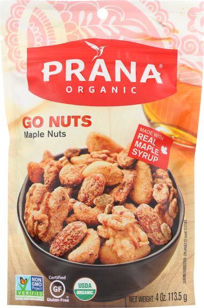 PRANA: Go Nuts Maple Nuts, 4 oz