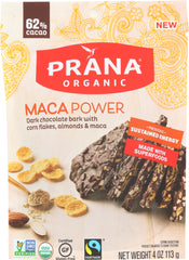 PRANA: Maca Powder Chocolate Bark, 4 oz