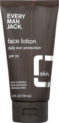 EVERY MAN JACK: Face Lotion Daily Sun Protection SPF 20, 2.5 oz