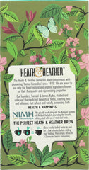 HEATH AND HEATHER: Organic Green Tea with Moroccan Mint, 20 ea
