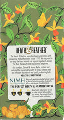 HEATH AND HEATHER: Organic Green Tea and Ginger, 20 ea