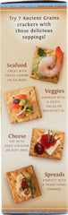 CRUNCHMASTER: 7 Ancient Grains Hint of Sea Salt Crackers, 3.54 Oz