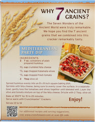 CRUNCHMASTER: 7 Ancient Grains Hint of Sea Salt Crackers, 3.54 Oz