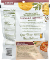 CRUNCH MASTERS: Cracker Garlic Italian Herb, 3.54 oz