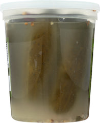 SONOMA BRINERY:  Fresh Pickle Manhattan Style Whole Koshers, 32 oz