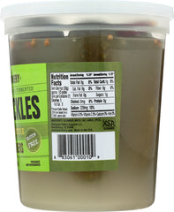 SONOMA BRINERY:  Fresh Pickle Manhattan Style Whole Koshers, 32 oz