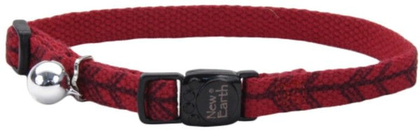 Coastal Pet New Earth Soy Adjustable Cat Collar - Red with Arrows