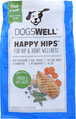 DOGSWELL: Treat Happy Hips Chicken and Oats Recipe, 4 lb
