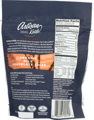 ARTISAN KETTLE: Morsels Organic Milk Chocolate Chips, 10 oz