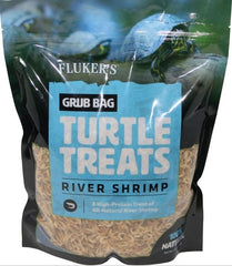 Flukers Grub Bag Turtle Treat - River Shrimp