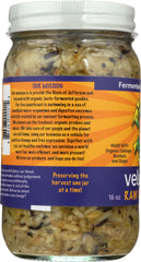 PICKLED PLANET: Velvet Sea Raw Sauerkraut, 16 oz