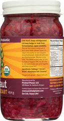 PICKLED PLANET: Beat Kraut Raw Sauerkraut, 16 oz