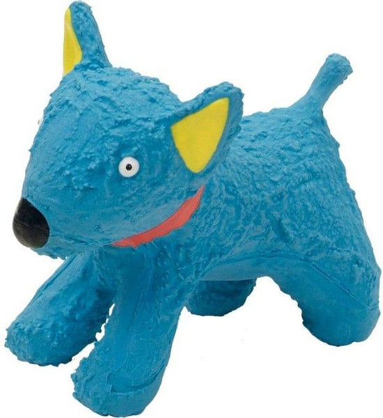 Li'l Pals Latex Blue Dog Toy
