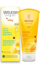 WELEDA: Body Wash and Shampoo Calendula, 6.8 fo