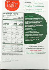 MODERN TABLE: Pasta Protein Penne, 8 oz