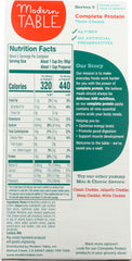 MODERN TABLE: Mac N Cheese Protein 3 Cheese, 6.35 oz
