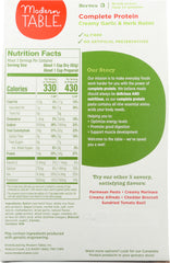 MODERN TABLE: Pasta Protein Creamy Garlic and Herb Meal Kit, 9.74 oz