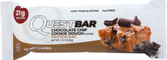 QUEST NUTRITION: Protein Bar Chocolate Chip Cookie Dough, 2.12 oz