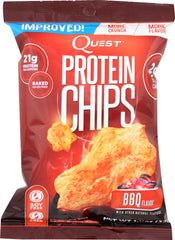 QUEST: Protein Chips Baked Never Fried BBQ Flavor Gluten-Free, 1.13 oz