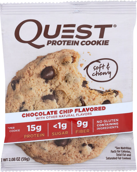 QUEST: Bar Cookie Protein Chocolate Chip, 2.08 oz