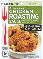 RED FORK: Seasoning Sauce Rosemary Chicken, 8 oz