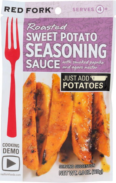 RED FORK:  Roasted Sweet Potato Seasoning Sauce, 4 oz