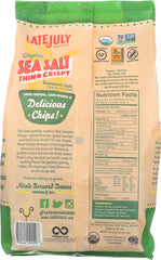 LATE JULY: Organic Sea Salt Restaurant Style Tortilla Chips, 11 oz
