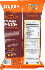 LATE JULY: Organic Multigrain Snack Chips Gluten Free Sweet Potato, 5.5 oz