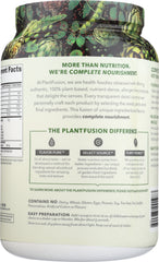 PLANTFUSION: Protein Powder Unflavored, 2 lb