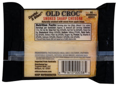OLD CROC: Smoked Sharp Cheddar Style Cheese, 6 oz