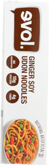 EVOL: Ginger Soy Udon Noodles, 9 oz