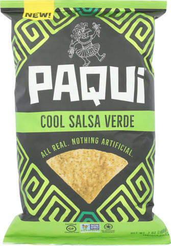 PAQUI: Cool Salsa Verde Chips, 7 oz