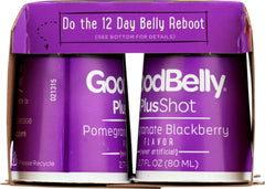 GOOD BELLY: Plus Shot Pomegranate Blackberry Juice, 10.8 oz