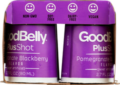 GOOD BELLY: Plus Shot Pomegranate Blackberry Juice, 10.8 oz