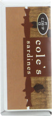 COLES: Sardines Olive Oil, 4.4 oz