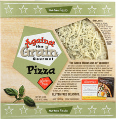 AGAINST THE GRAIN: Gluten Free Pesto Pizza, 24 oz