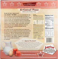 AGAINST THE GRAIN: Pepperoni Pizza Gluten Free, 24 oz