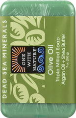 ONE WITH NATURE: Olive with Dead Sea Minerals Soap Bar, 7 oz