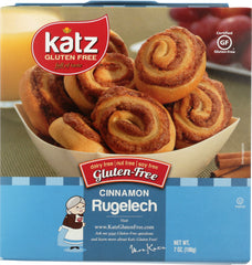KATZ: Gluten Free Cinnamon Rugelech, 7 oz