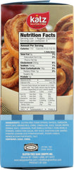 KATZ: Gluten Free Cinnamon Rugelech, 7 oz
