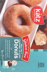 KATZ: Gluten Free Sea Salt Caramel Donuts, 10.5 oz