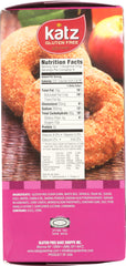 KATZ: Gluten Free Cinnamon Donuts, 10.5 oz