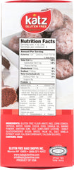 KATZ: Glazed Chocolate Donut Holes, 6 oz