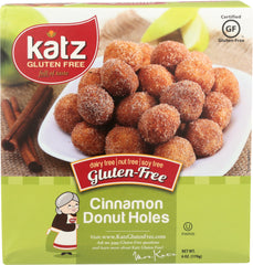 KATZ: Gluten Free Cinnamon Donut Holes, 6 oz