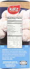 KATZ: Gluten Free Powdered Donut Holes, 6 oz