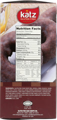 KATZ: Glazed Chocolate Donut, 10.50 oz