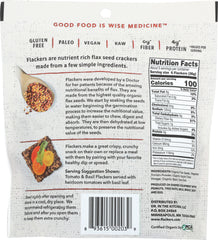 DOCTOR IN THE KITCHEN: Flax Seed Crackers Sun Ripened Tomato & Basil, 5 oz